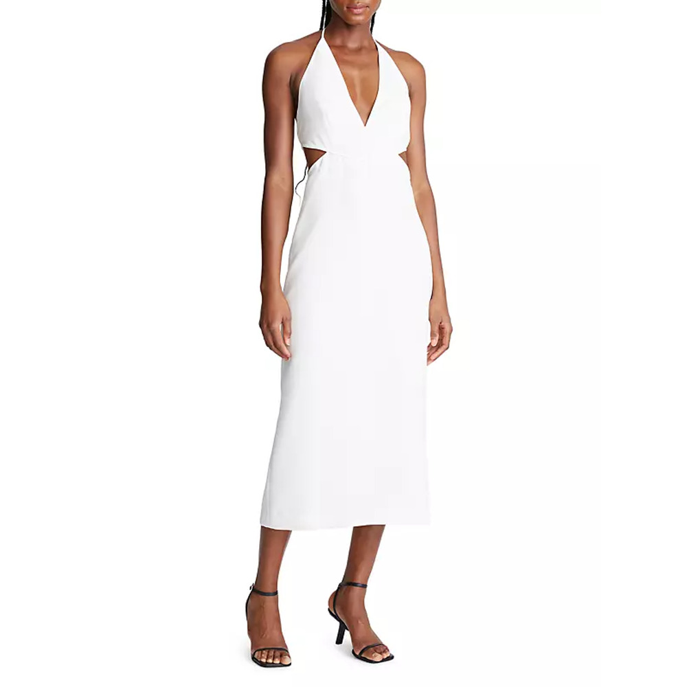 Halston Kailey Cut-Out Midi-Dress Size 4